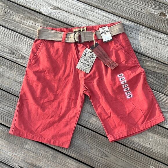 Iron Co heavy vintage wash shorts NWT - Picture 6 of 7